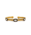 The Twisted Halo Bracelet