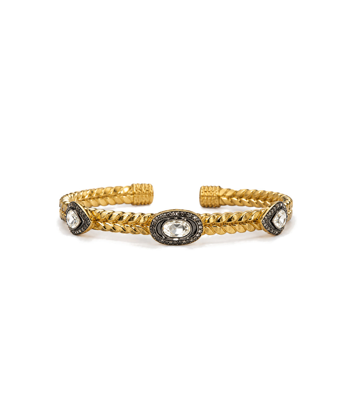 The Twisted Halo Bracelet