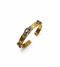 The Hammered Eye Bracelet