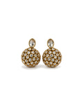 Crystal Dome Earrings