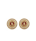 Lotus Stud Earrings